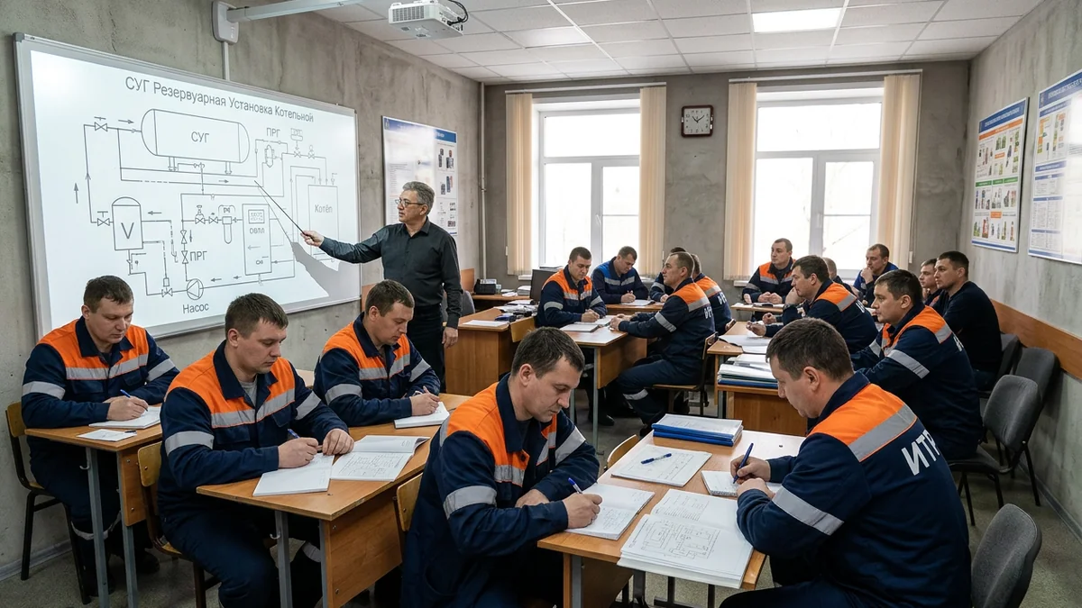 Резервуарная СУГ-установка