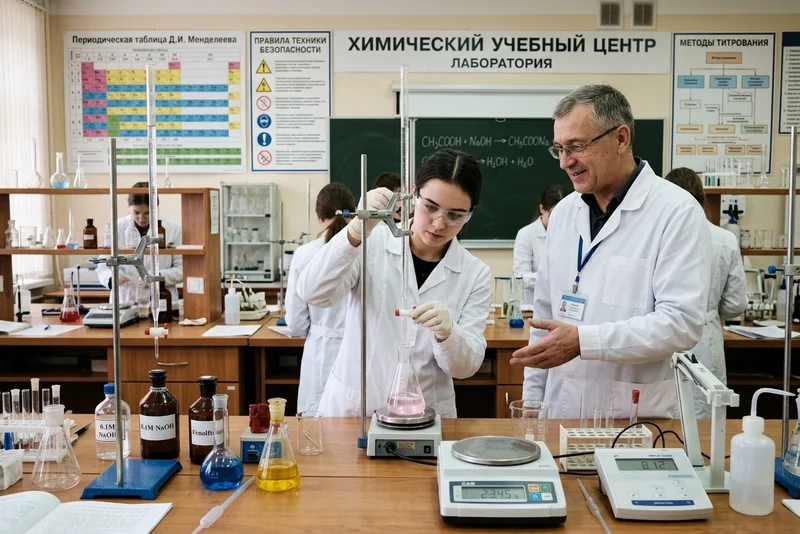 Обучение лаборанта химического анализа