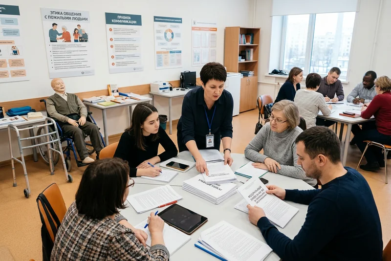 Обучение социального работника