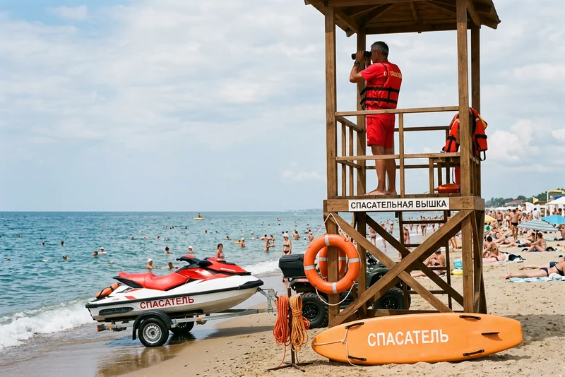 Спасатель на вахте