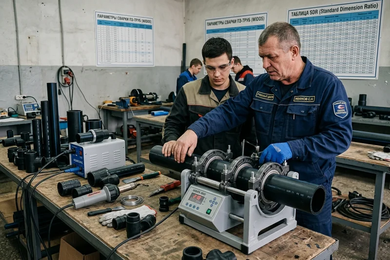 Обучение сварщика пластмасс